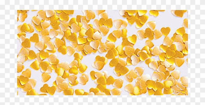 Wilton Gold Edible Hearts - Honeycomb Clipart #4054382