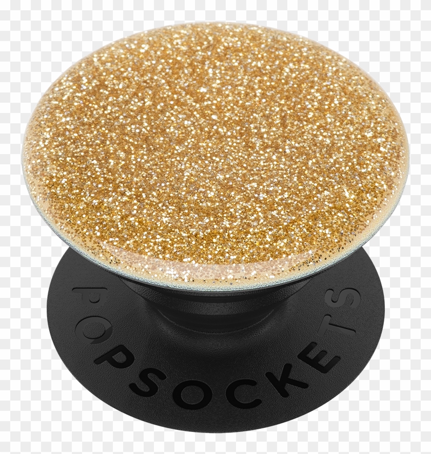 Glitter Gold - Popsockets Black With Glitter Clipart