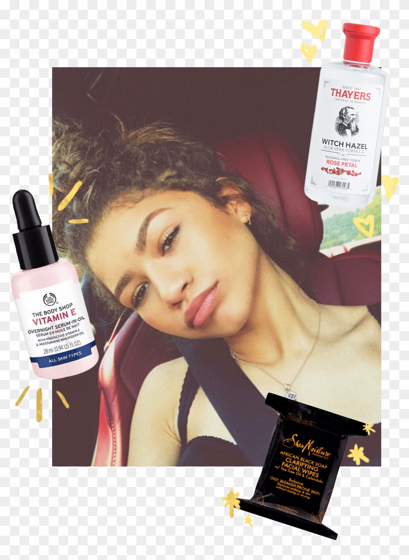 My Simple Nighttime Skincare Routine Zendaya - Zendaya Skin Care Routine Clipart