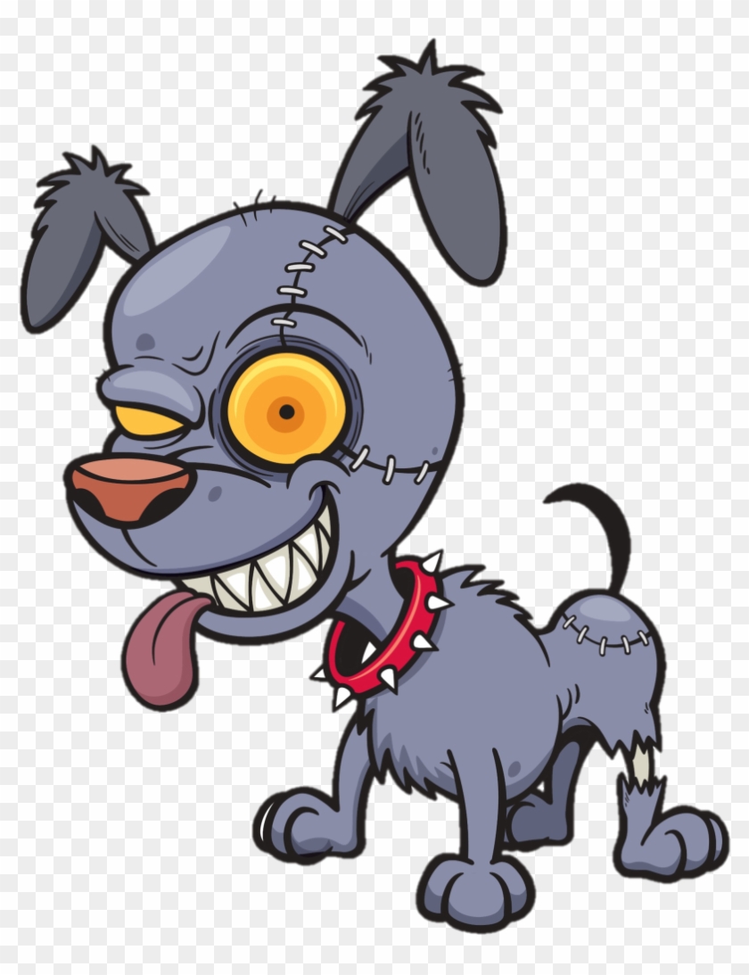 Zombie Dog - T-shirt - Cartoon Zombies Clipart