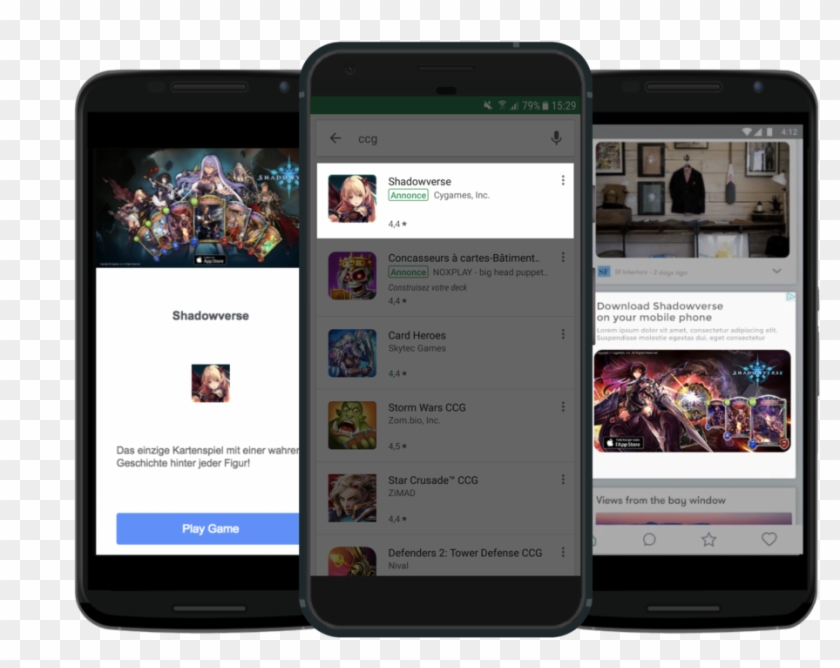 Shadowverse Google Ad - Iphone Clipart #4055822