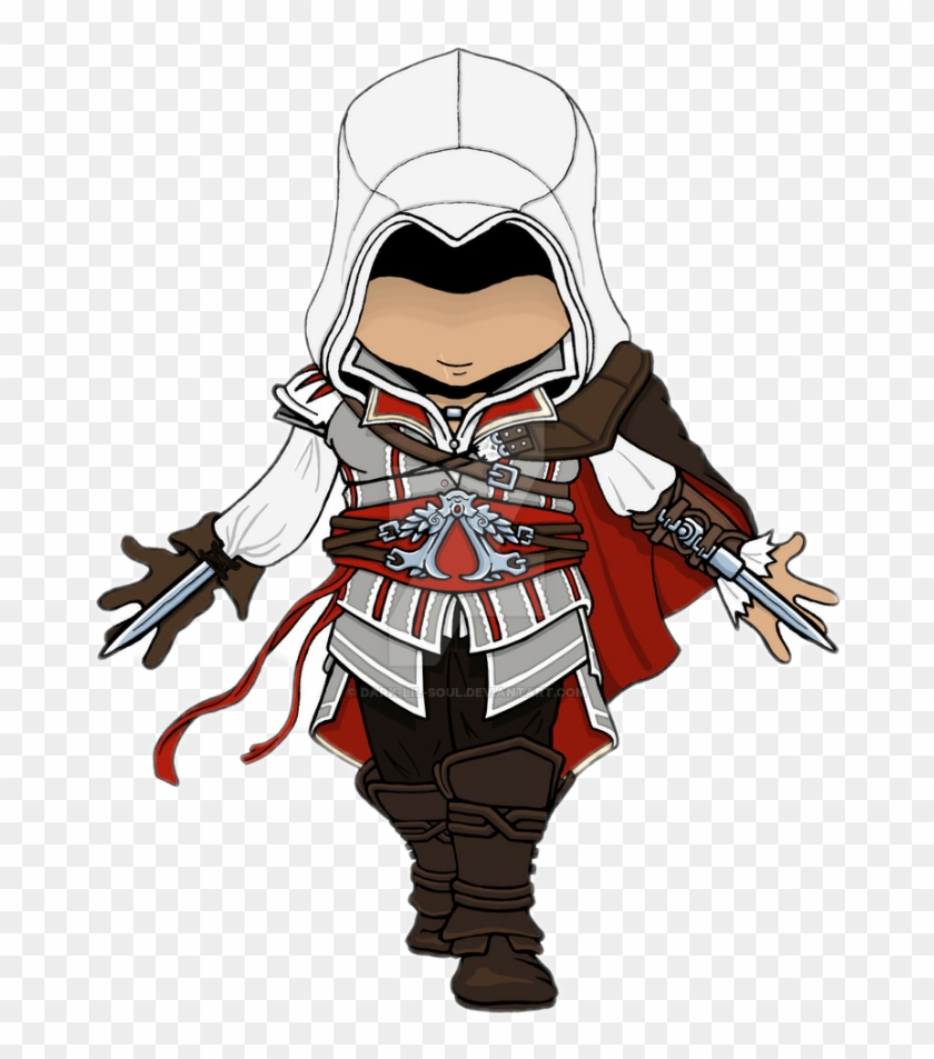 #assassins #creed #ezio - Chibi Assassin's Creed Drawings Clipart #4056076