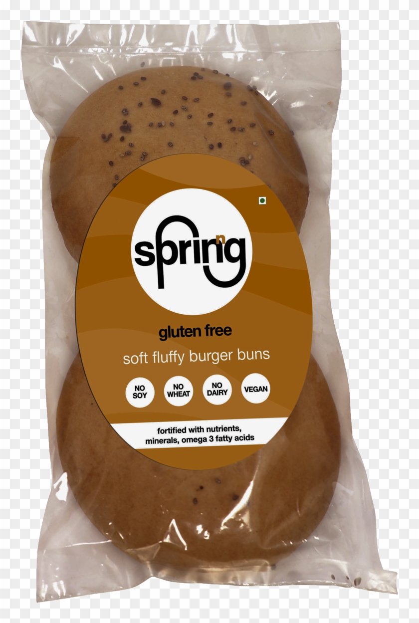 Fluffy Burger Buns - Bun Clipart