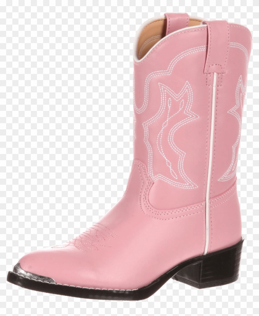 Durango Girl S Cowgirl - Pink Cowboy Boots Png Clipart #4056279