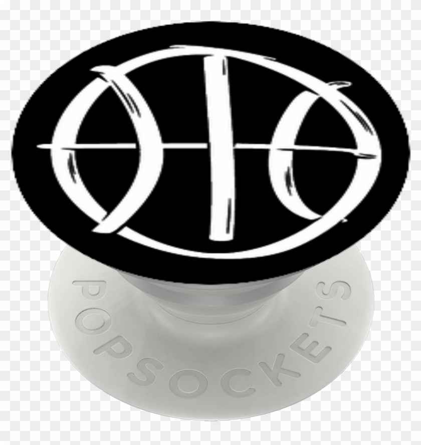 Basketball Sketch, Popsockets - Circle Clipart