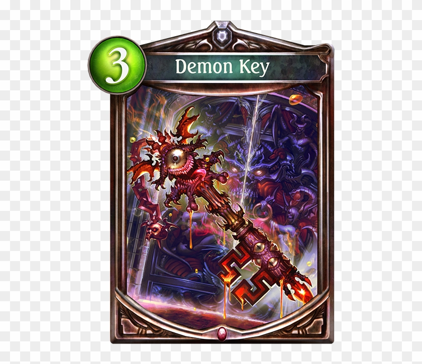 Demon Key - Shadowverse Demon Clipart #4056486