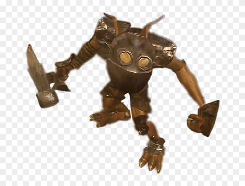 #overlord #goblin #minion #minions #gaming #blacksmith - Overlord Brown Minions Art Clipart #4056549