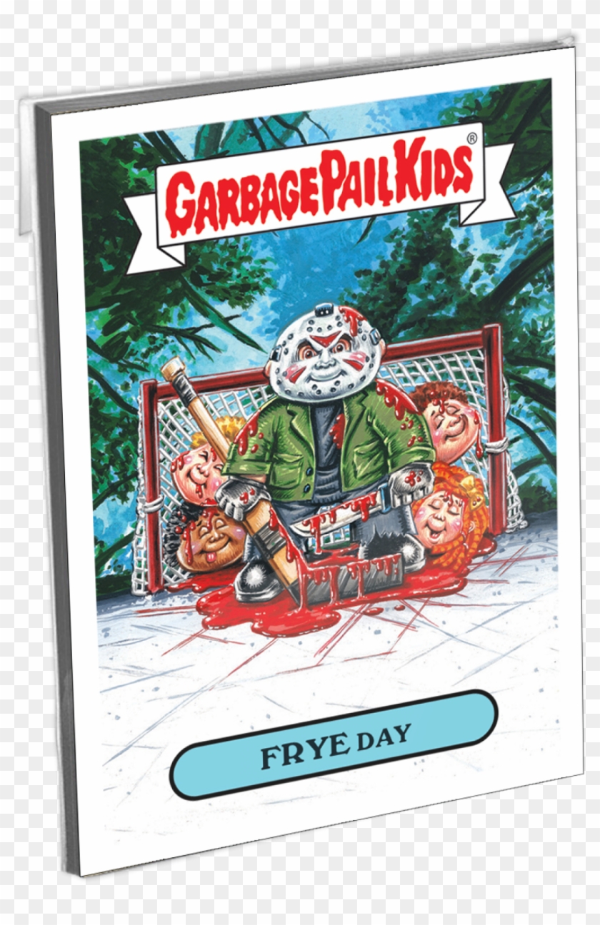 On The Day When All The Monsters Come Out Of Hiding, - Garbage Pail Kids Oh The Horror Clipart