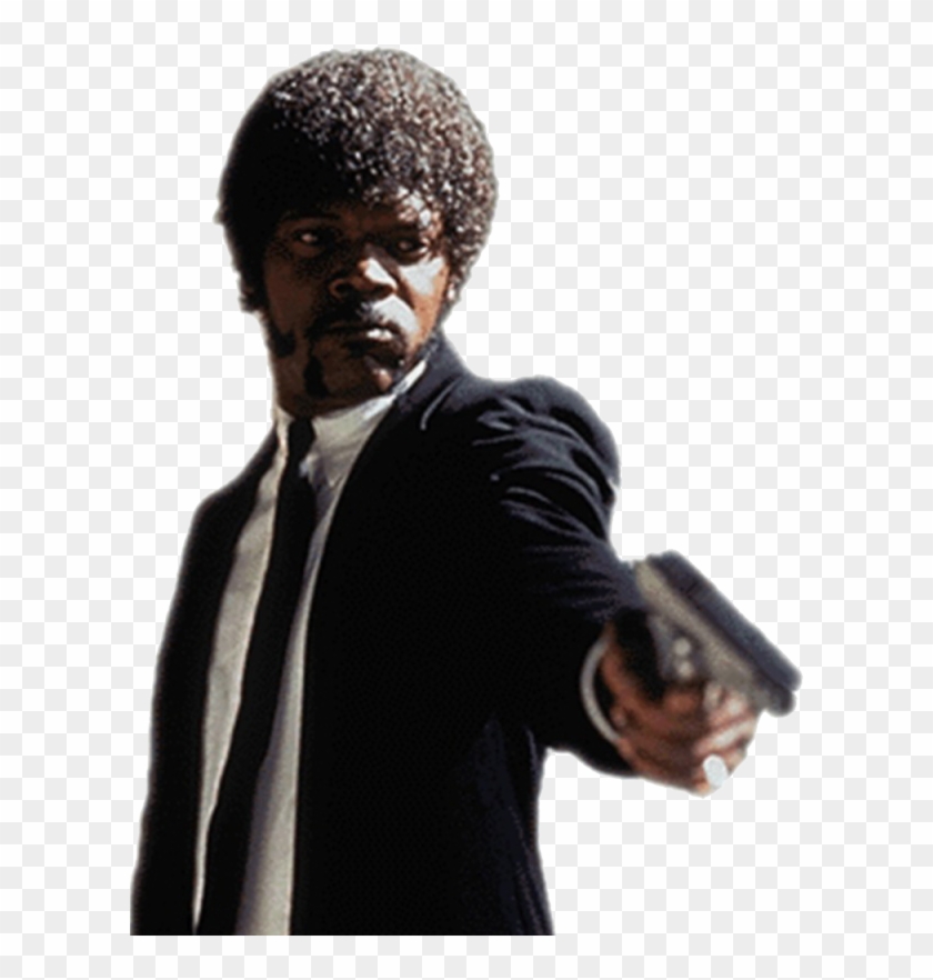 Samuel L Jackson Png - Samuel L Jackson Pulp Fiction Png Clipart #4057246