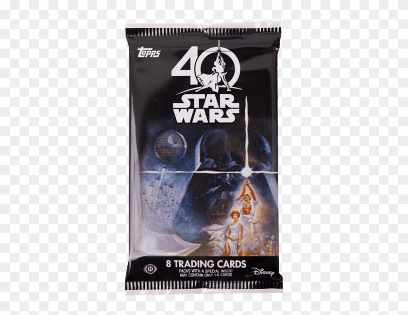 Trading Cards - Star Wars 40th Anniversary Trading Cards Clipart #4057489