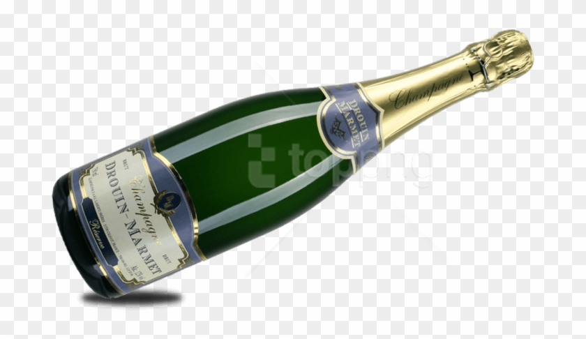 Free Png Sparkling Wine From A Bottle Png Images Transparent - Champagne Bottle Transparent Png Clipart