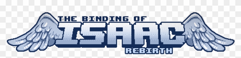 Bindingisaac Rebirth Logo - Binding Of Isaac Clipart #4058095