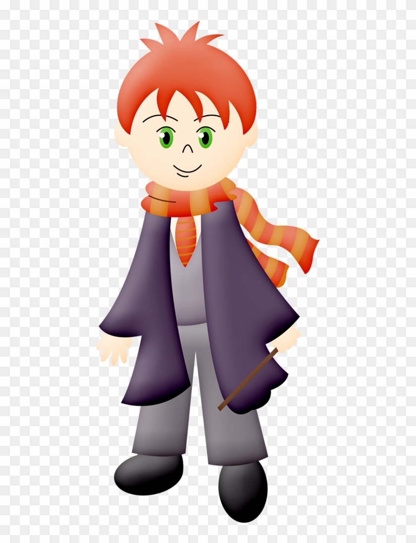 Harry Potter - Niño Animado Señalando Algo Clipart
