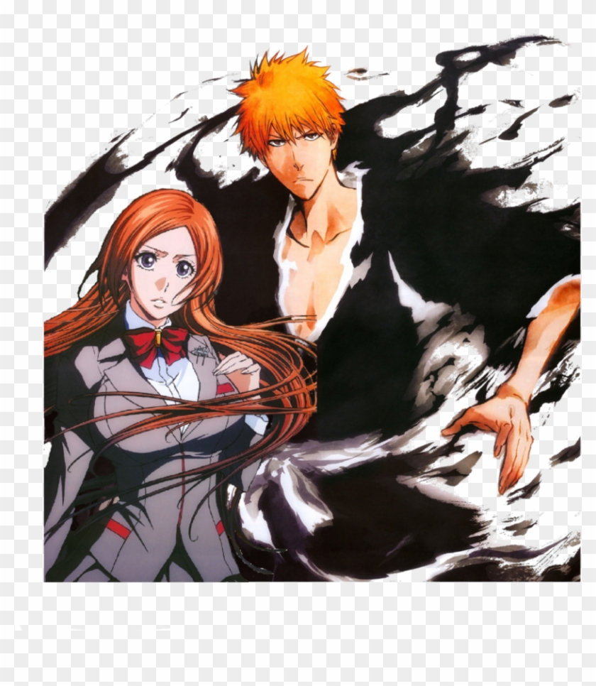 Ichigo & Orihime Images Ichihime <<3 Hd Wallpaper And - Ichigo Rukia Clipart