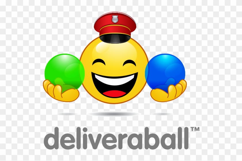 Deliveraball Full Colour Logo - Smiley Clipart