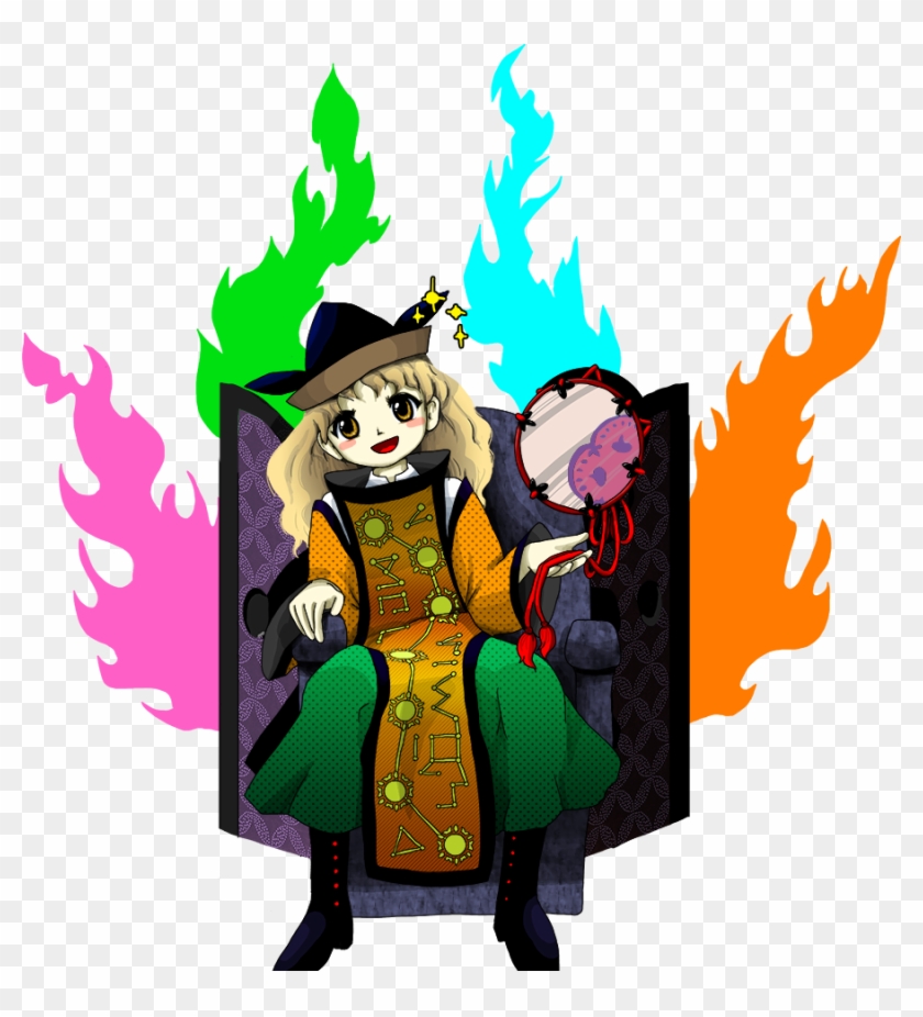 The Moment You Start The Game You're Welcomed By Reimu - Touhou Okina Matara Clipart #4058371