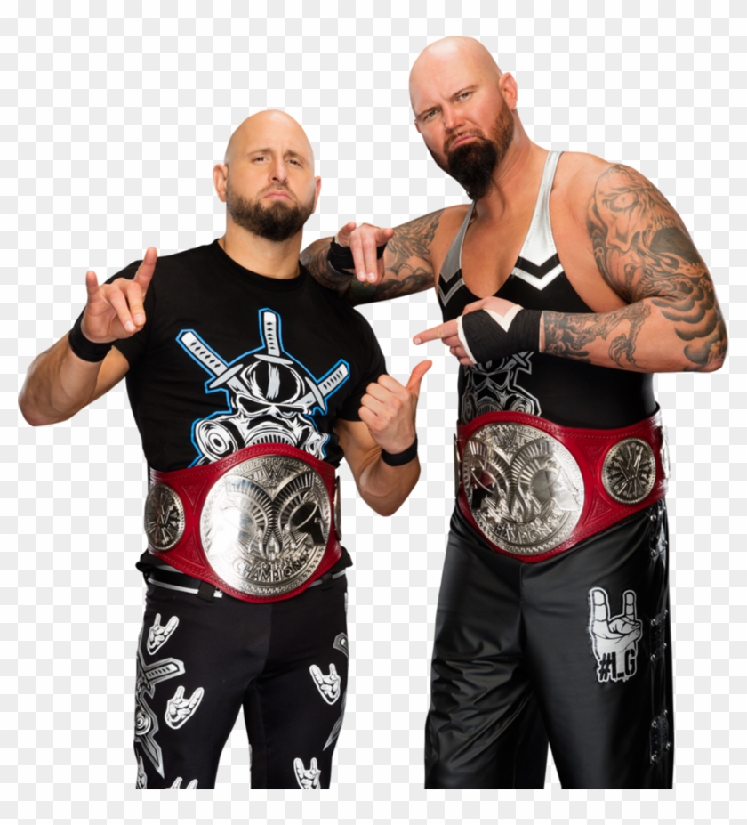 Luke Gallows And Karl Anderson Raw Tag Team Champi - Hall Of Wwe Raw Tag Team Champions Clipart