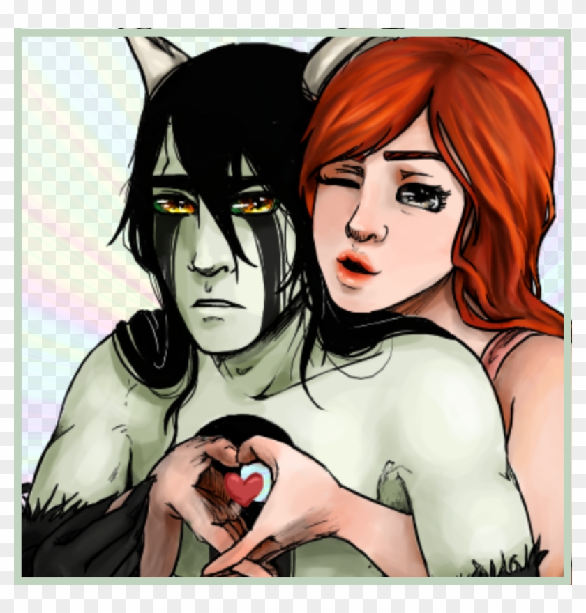 ♥•this Is An Ask Blog For The Pairing Of Ulquiorra - Cartoon Clipart