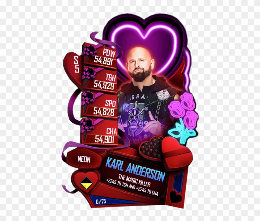 Karlanderson S5 23 Neon Valentine - Poster Clipart #4058708