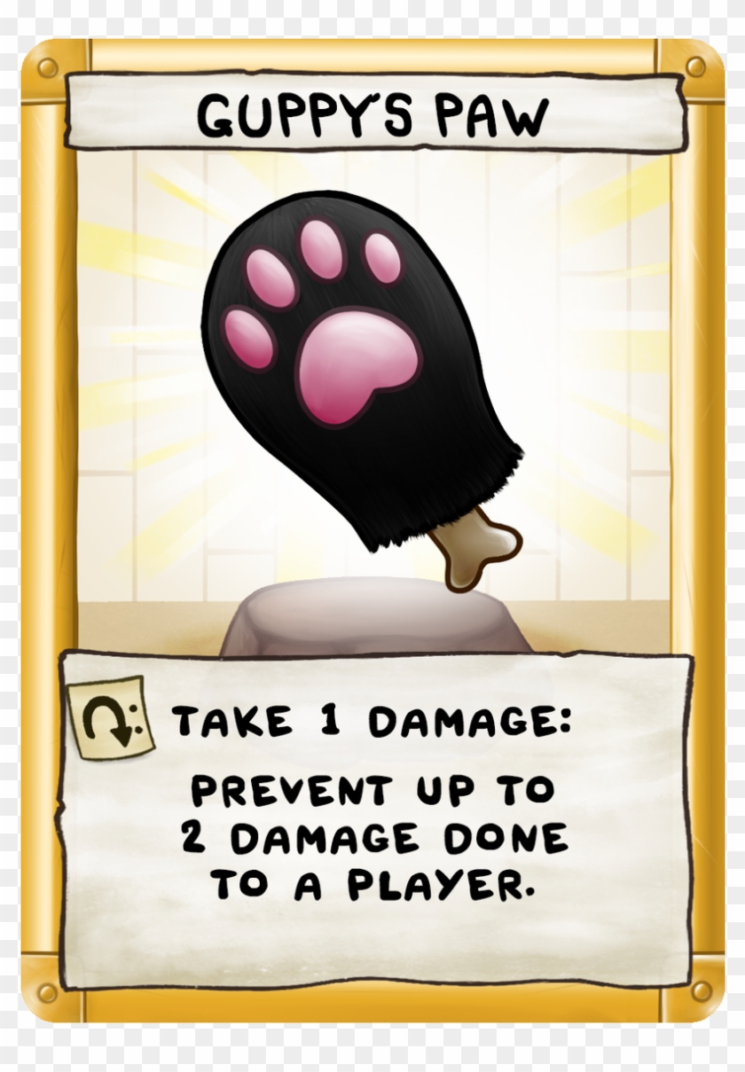 The Paw Is One Of A Few Guppy Items In The Game That - Binding Of Isaac Four Souls Incubus Clipart
