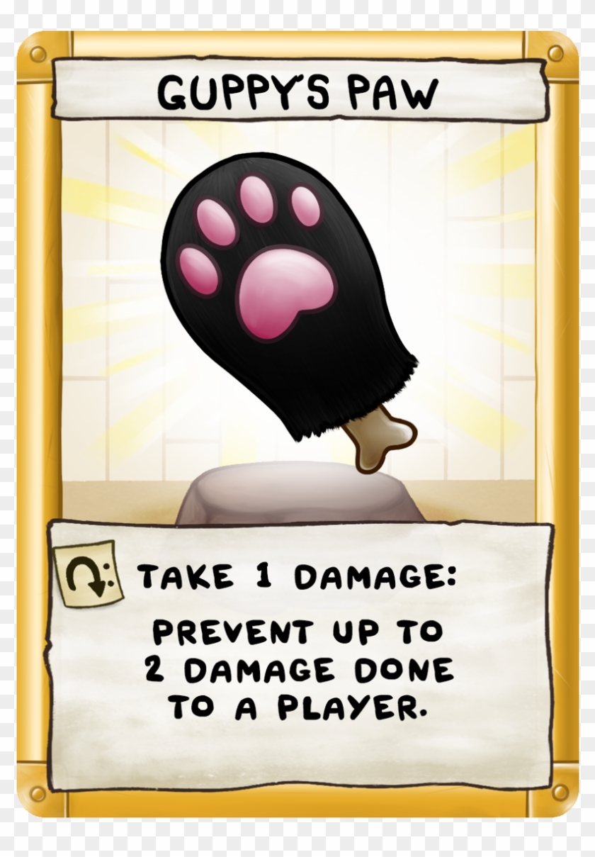 The Paw Is One Of A Few Guppy Items In The Game That - Binding Of Isaac Four Souls Incubus Clipart #4058709