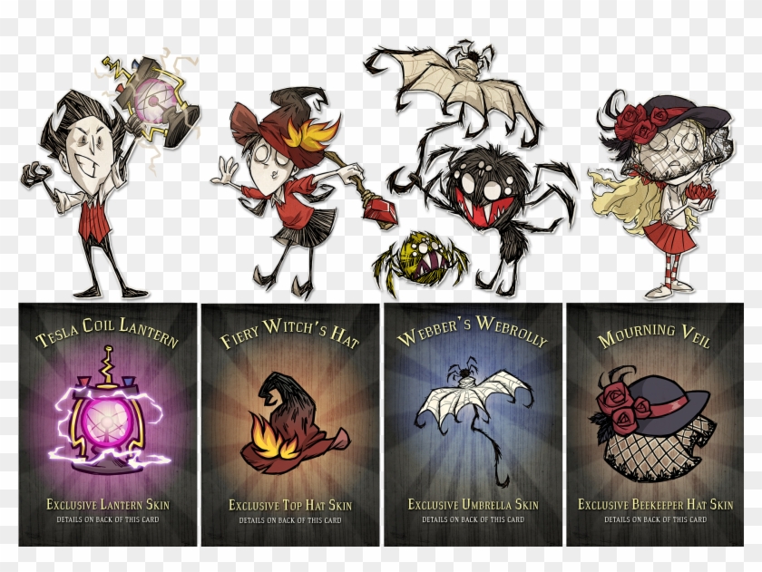 Webber And Spider Have An Exclusive Webber's Webrolly - Webber Dont Starve Funko Clipart