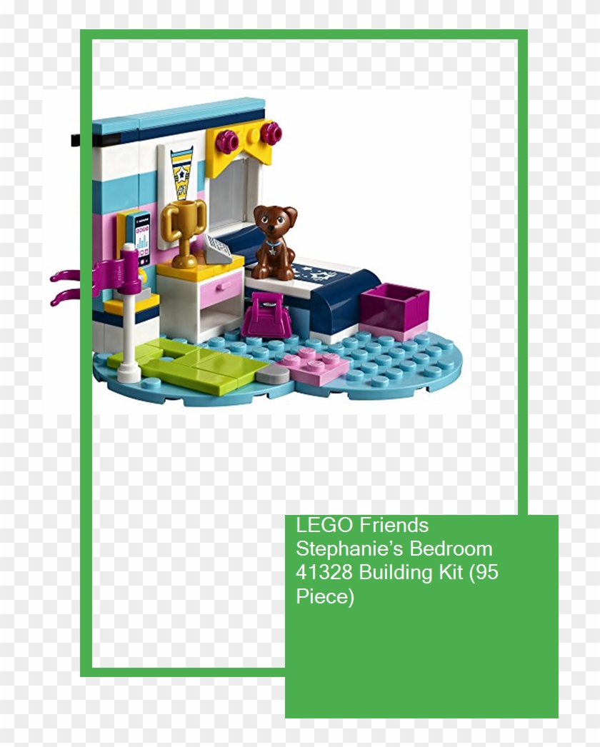 Lego Friends Stephanie's Bedroom 41328 Building Kit - Keen Clipart