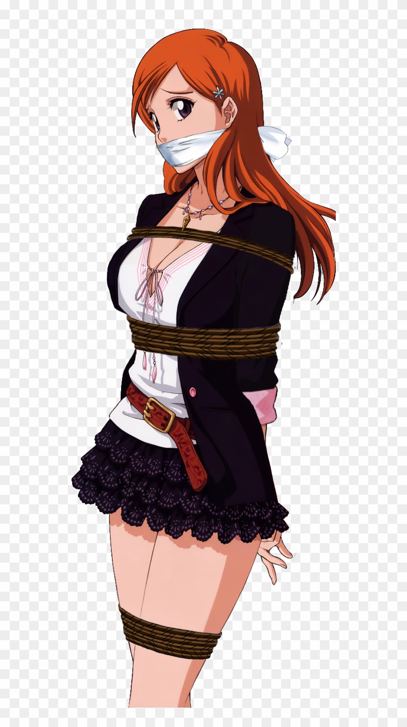 Orihime Inoue From Bleach Tied Up &amp - Inoue Bleach Clipart