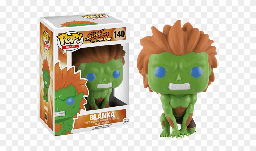 Pop Vinyls - Street Fighter Blanka Pop Clipart #4059273