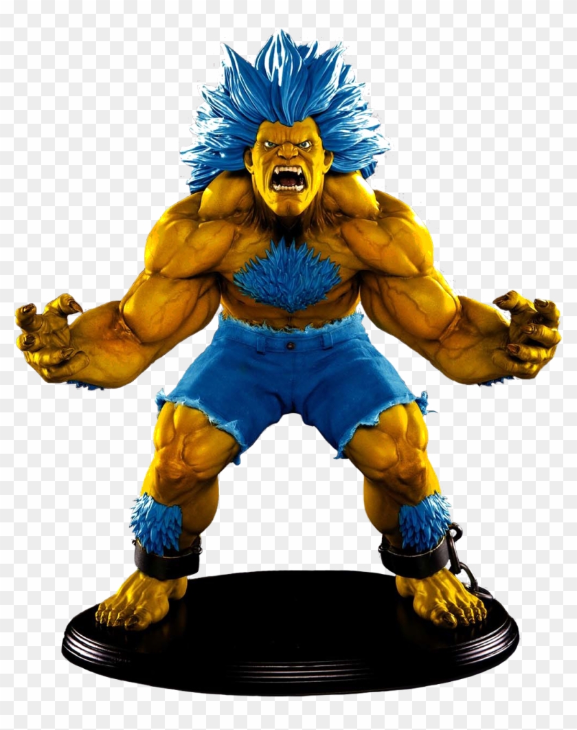 Street - Blanka Street Fighter Player 2 Clipart #4059310