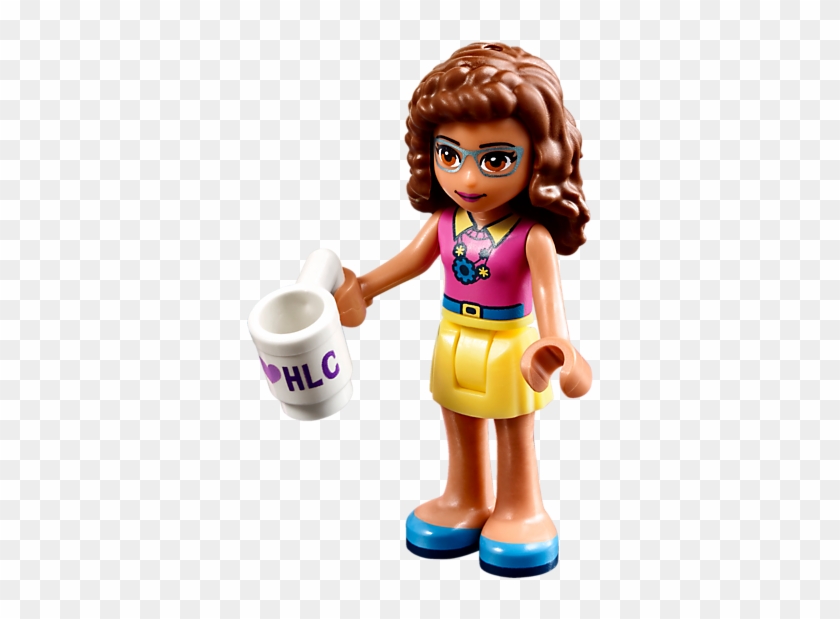Olivia's Deluxe Bedroom - Lego Friends Figuren Olivia Clipart