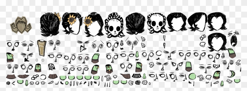 Turn A Photo Into A Png - Dont Starve Mod Template Clipart #4059712