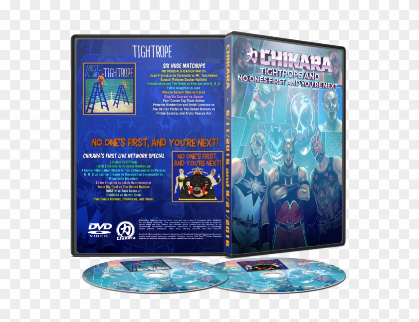 Tightrope And No One's First And You're Next On Dvd - Cc Catch Clipart