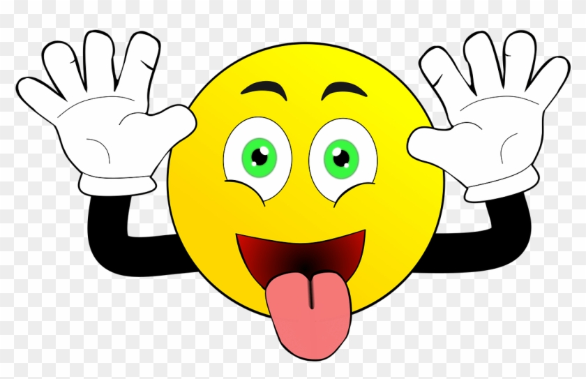 Facial Expression Smiley Cheeky Silly Stupid - April Fool Status In Kannada Clipart #4059971