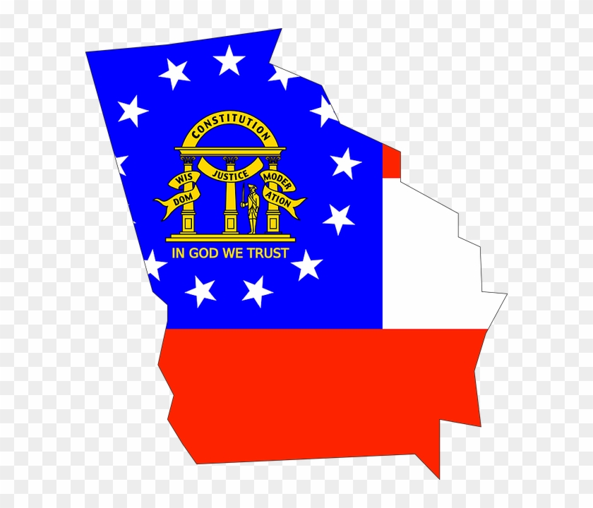 Gallery - Georgia State Flag Clipart