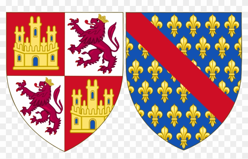 Castile And Leon Coat Of Arms Clipart