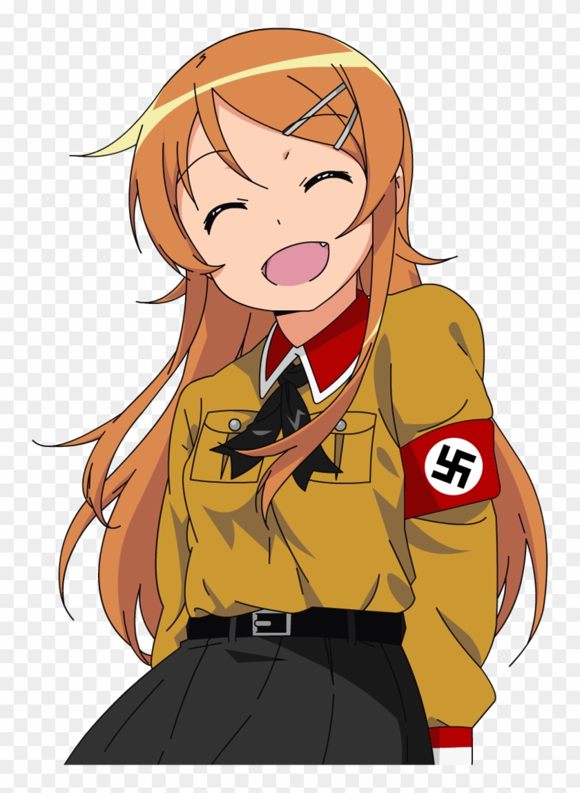 Post - Nazi Anime Girl Transparent Clipart #4060493