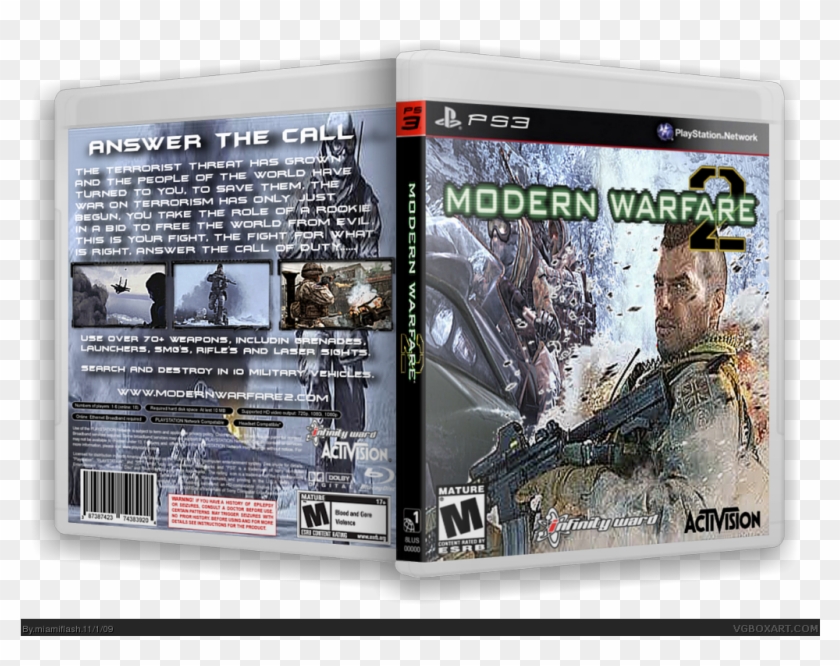 Cod Mw2 Ps Vita Clipart #4060617