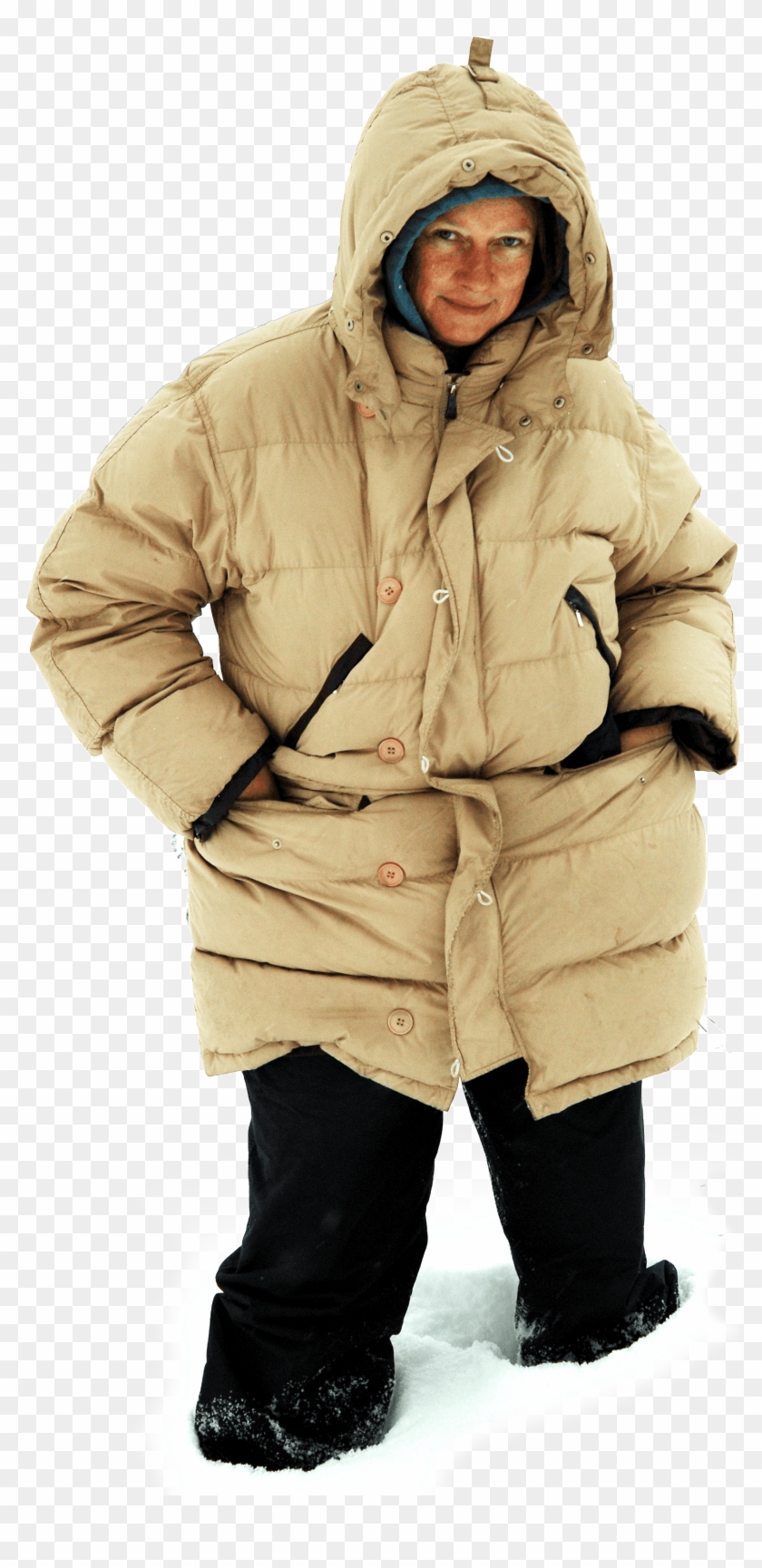 Bullet Proof Winter Coat - Pocket Clipart