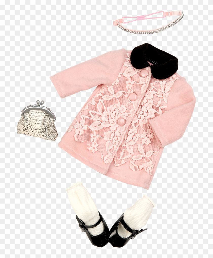 Winter Wonder Outfit Sequin Jacket - Girl Clipart