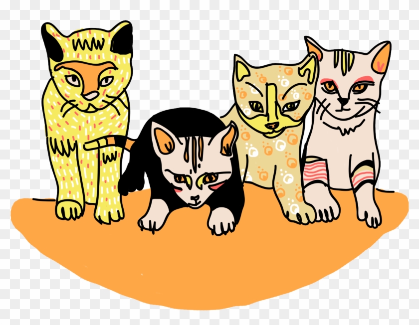 “so What Did You Do Last Night” My Co-worker Ben Asked - Domestic Short-haired Cat Clipart #4060862