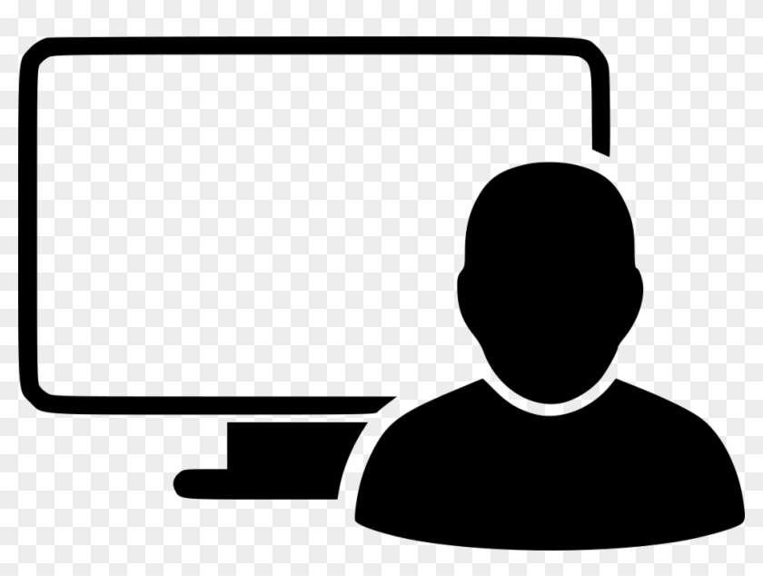 Computer User Comments - Viewer Icon Clipart