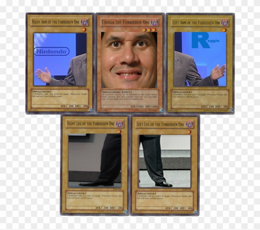 Five Pieces Of Exodia - My Body Is Ready Meme Reggie Clipart