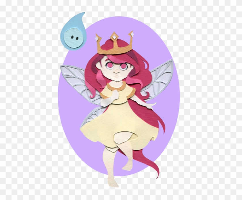 Another Small Illustration Of Aurora From The Ubisoft - Cartoon Clipart #4061283