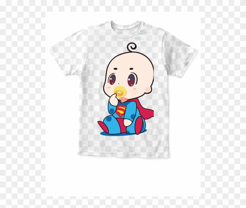 Baby Clark Kent - Cartoon Clipart #4061325