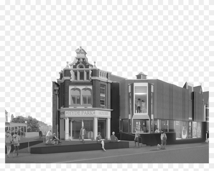 Hyde Park Picture House - Hyde Park Picture House Development Clipart #4061397