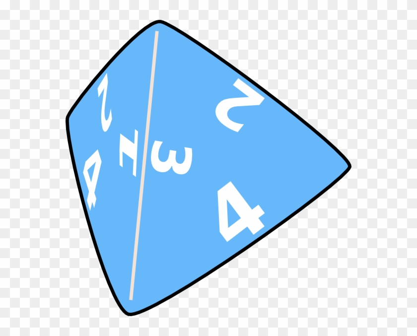 Dice Game Svg Clip Arts 576 X 597 Px - Triangle Dice - Png Download #4061835