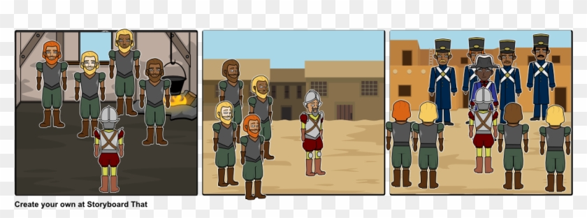 The Charge Of Light Brigade - Cartoon Clipart