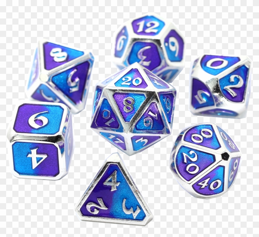 Die Hard Dice 7 Die Set Mythica Spellbinder Nightfall - Triangle Clipart