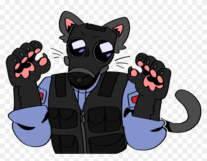 Rainbow Six - Furry - Cartoon Clipart